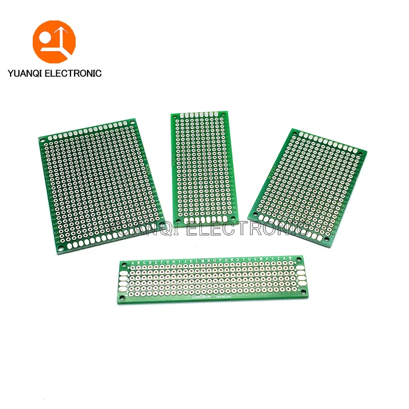 

20pcs/lot 5x7 4x6 3x7 2x8cm Double Side Prototype Diy Universal Printed Circuit PCB Board Protoboard For Arduino