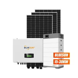 Complete set of 10Kw 15Kw 20KW solar panel system 5000 watts off-grid solar system 5000 watts solar home system 30KW