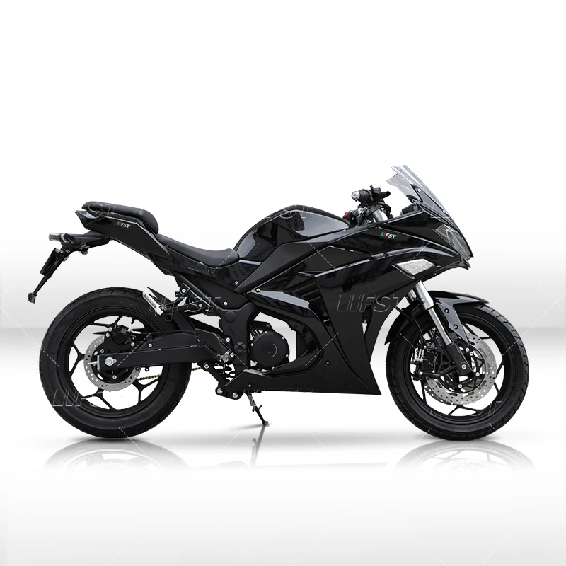 Sports Electric Motorcycle 230km Middle Driver Motor with Chain Electric Scooter Higher Speed Electric Adult Racing Motorcycle