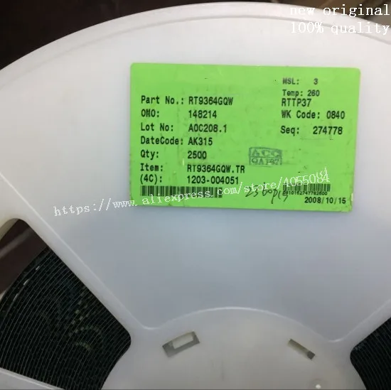 10 Chiếc RT9364PQW MC74HC74AFEL PQ200WN3MZPH BA10393F-E2 RT9364 MC74HC74 PQ200WN3 BA10393F BA10393 200WN3M Mới