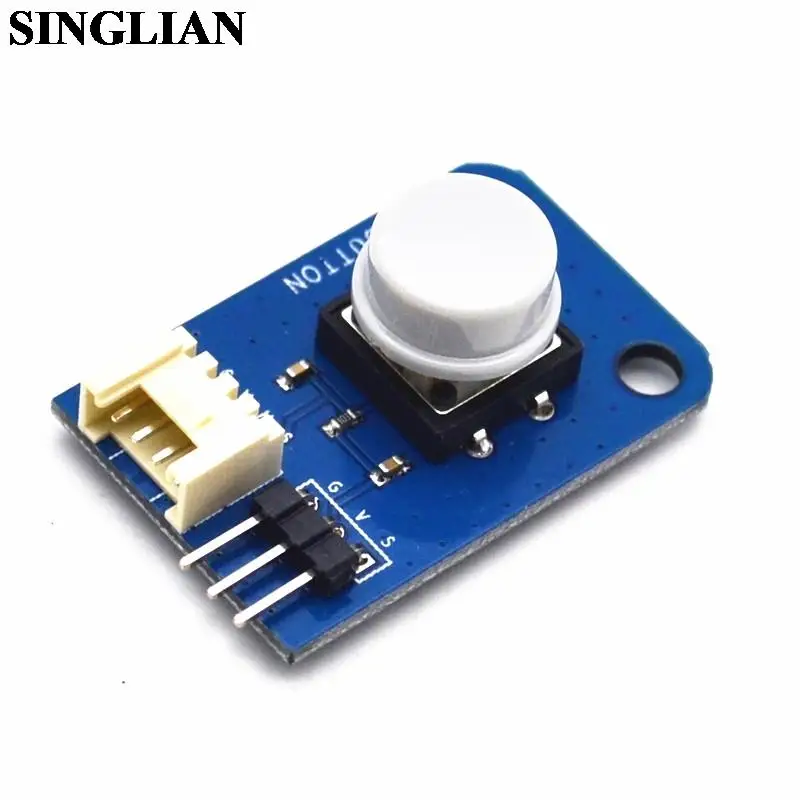 New Button Module Large Button Sensor Button Switch Signal Input Module