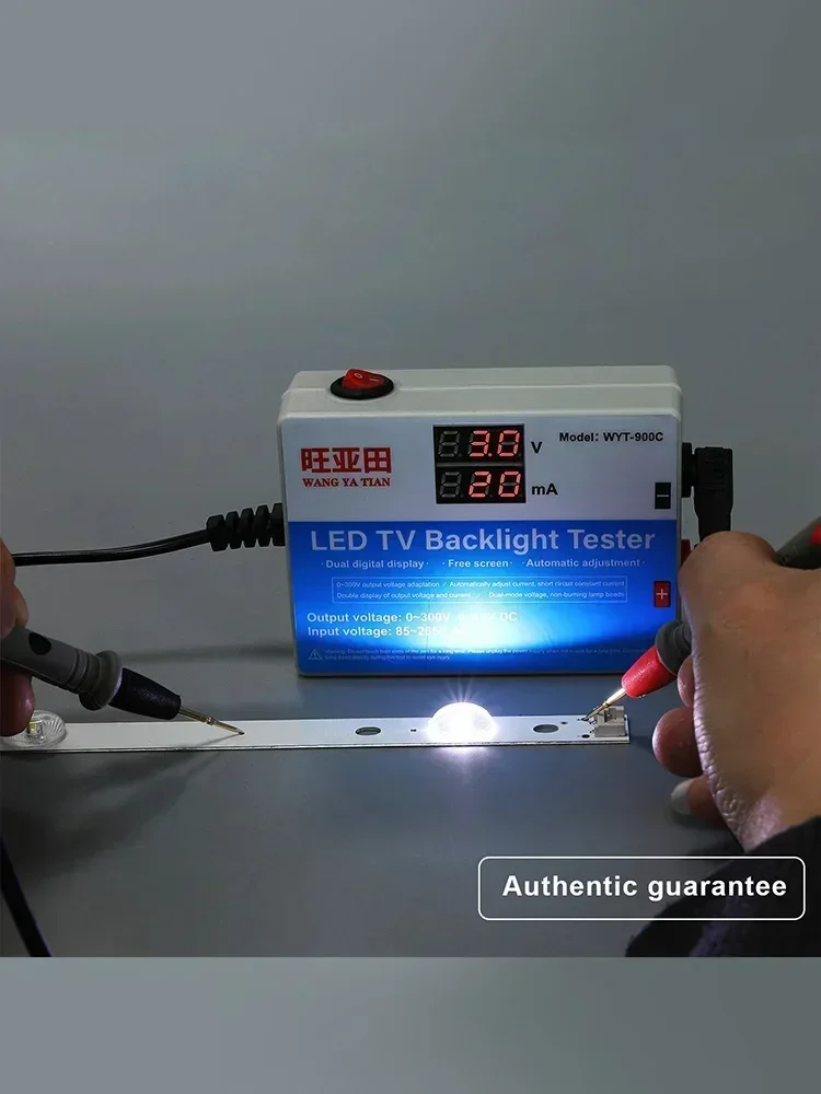 Nowe wyjście 0-300 V uniwersalny tester LED TV paski podświetlenia koraliki pomiar prądu i napięcia wyświetlacza (darmowe narzędzia do naprawy)