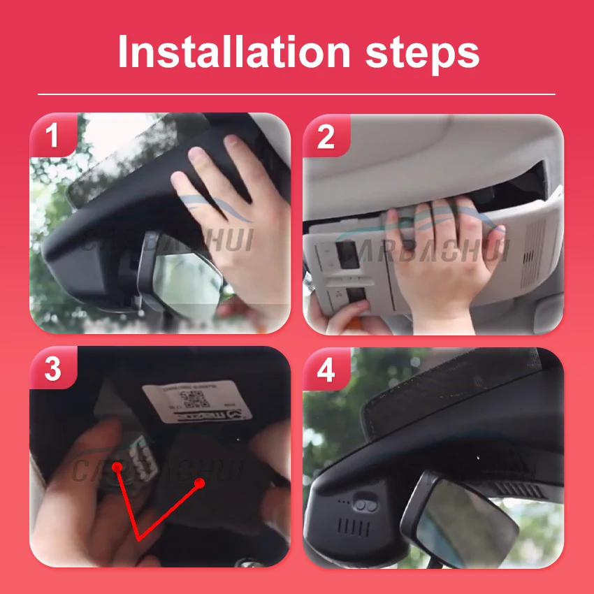 Car DVR Have a sunroof for Mazda CX-30 CX-50 CX30 CX50 EV 2022 2021 2020 Plug and Play 4K Dash Cam Camera Video Recorder DashCam