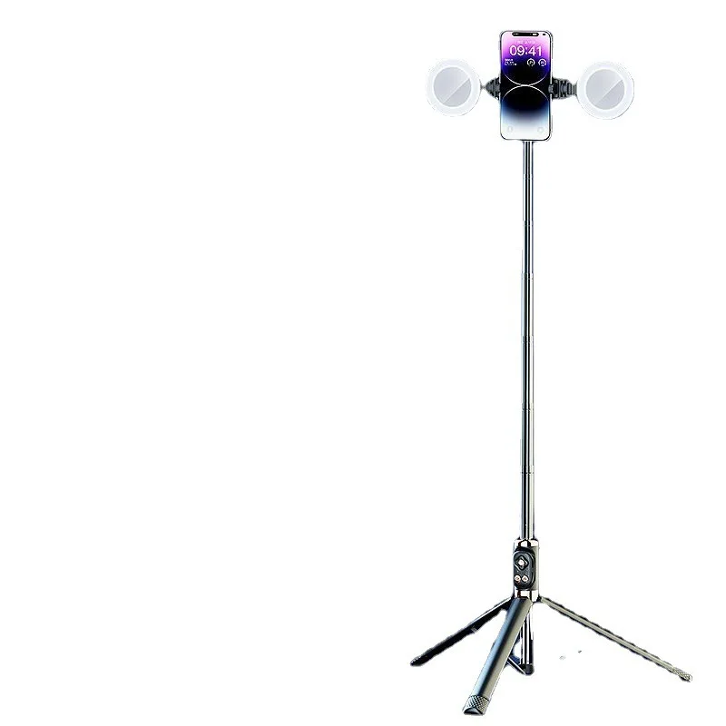 Fabrika toptan 1.7m Selfie sopa Trembles uzaktan kumanda Bluetooth uzaktan kumanda kamera telefon standı canlı Tripod