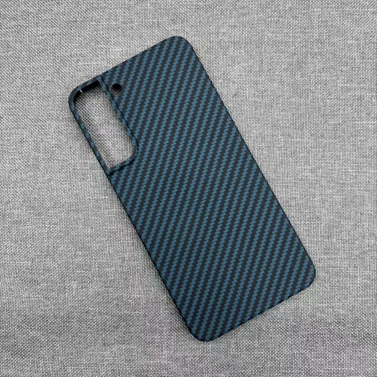 

Phone case For Samsung S22Plus kevlar fiber ultra-thin anti-fall mobile ultra-thin protective sleeve