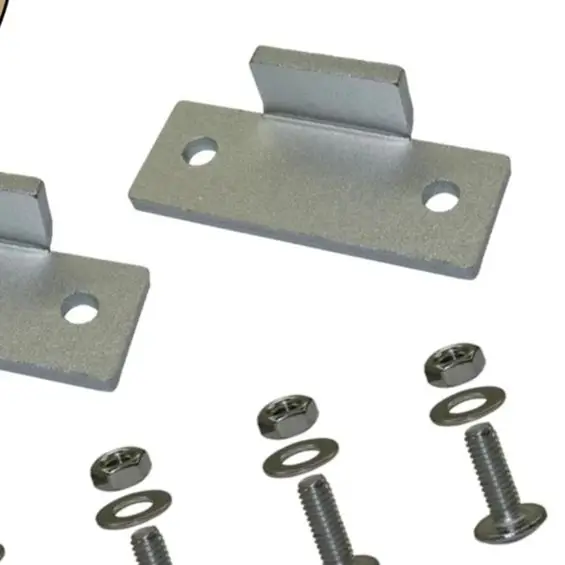 Turntable Dust Cover Hinge Kit For Technics SL-D2 SL-Q2 SL-3200 Models Includes Brackets Screws Washers Nuts For Repair