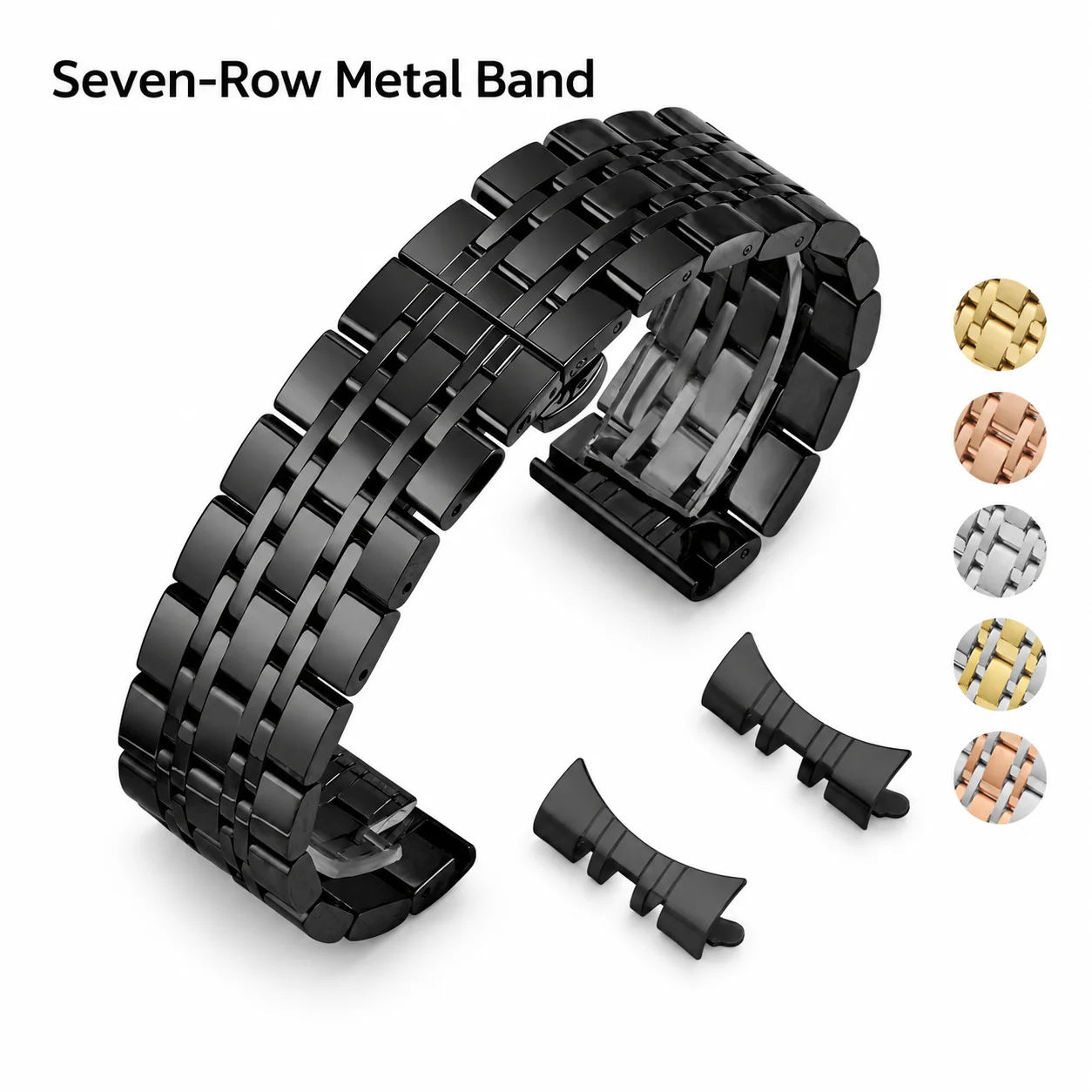20/21/22/24mm Premium Stainless Steel Watch Strap Metal Band for Tissot for Citizen Bracelet Deployment Clasp 12/14/16/18/19mm