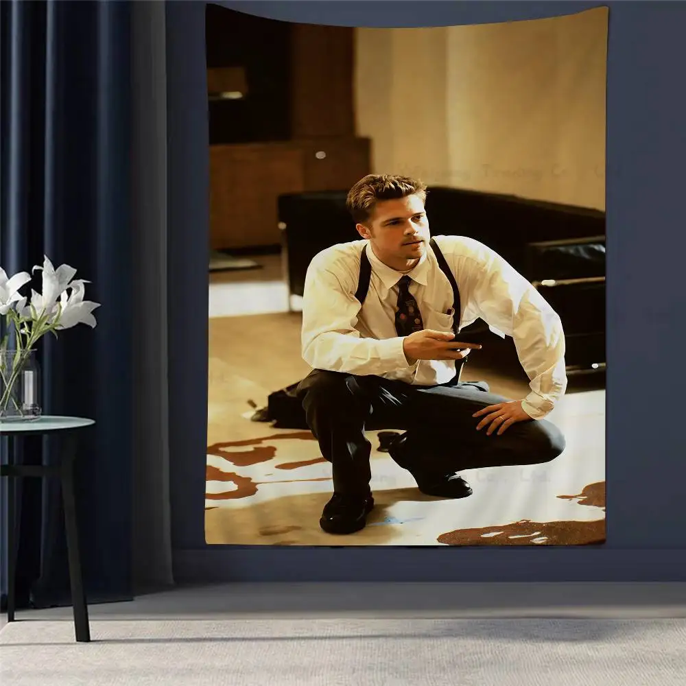 

Seven Se7en Movie Classic Printed Large Wall Tapestry Indian Buddha Wall Decoration Witchcraft Bohemian Hippie Decor Blanket