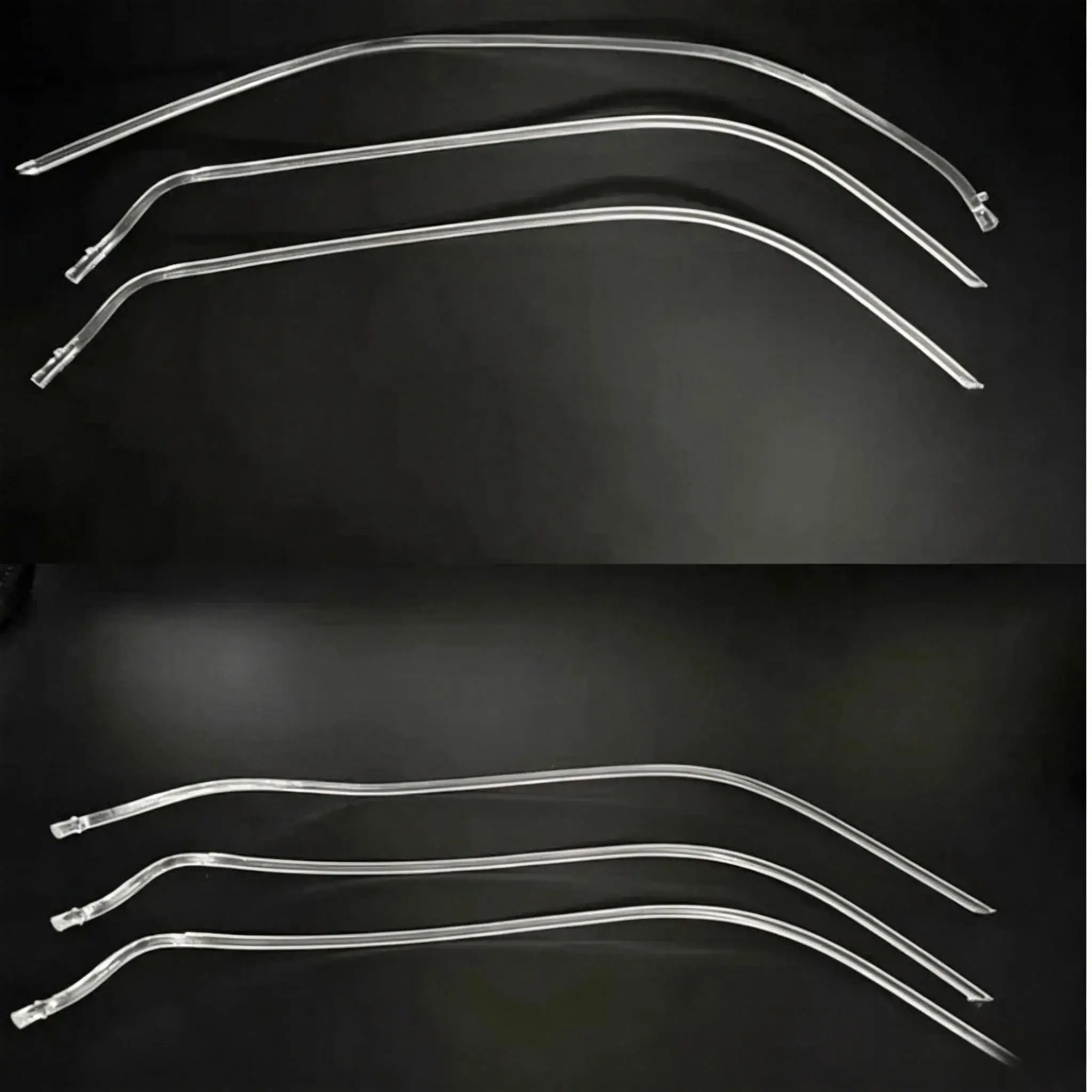 For Mercedes-Benz S CLASS W222 2018 2019 2020 Acrylic Tube Light Guide Strip Light Guide Plate DRL Bar Headlight DRL Tube