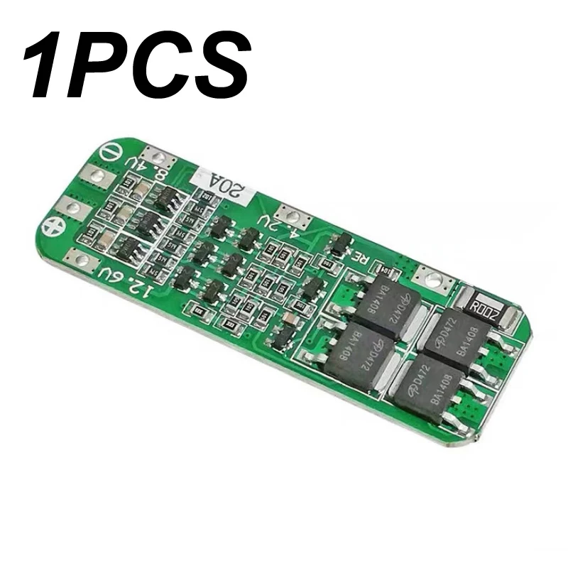 1/2/5 Uds 3S 20A 25W Li-ion batería de litio 3,6 V 3,7 V 18650 cargador PCB BMS Placa de protección para Motor de taladro 11,1 V 12,6 V Lipo