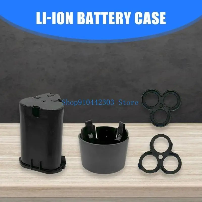 652F Plastic 12V Battery Housing Battery Protections Board for Electric Drills and Blowers Universal Fit