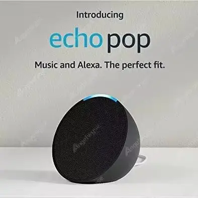 Best Seller Original Echo Pop Music and Smart Speaker Home Controls with Alexa