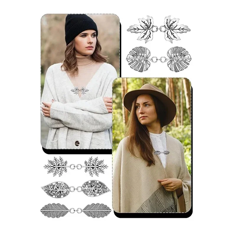 1PC Retro Cardigan Clip Cape Shawl Shirt Sweater Collar Duck Clip Pearl Rhinestones Blouse Buckle Clothing Decoration Brooch Pin