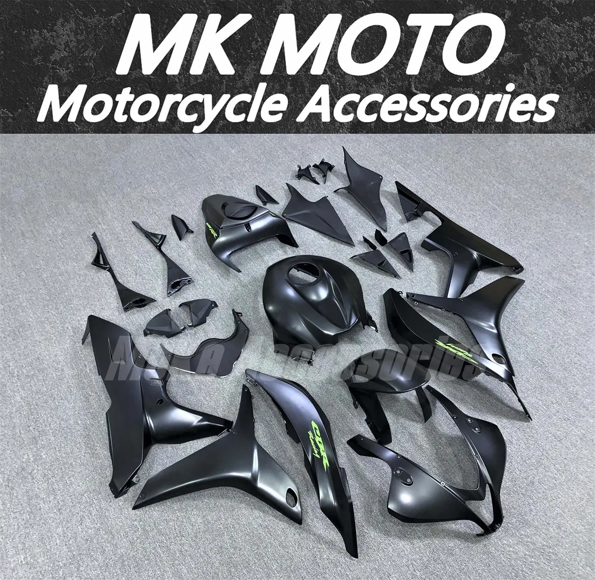 Motorcycle Fairings Kit Fit For Cbr600rr 2007-2008 Bodywork Set High Quality ABS Injection New Matte Black Green