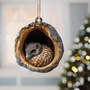 زينة عيد الميلاد الاكريليك الكرتون غابة الاكريليك زينة عيد الميلاد الديكور الموسمي لسقف شجرة لطيف نمط تذكاري أعلى 6 مبيعات زخرفة سقف عيد الميلاد - No5