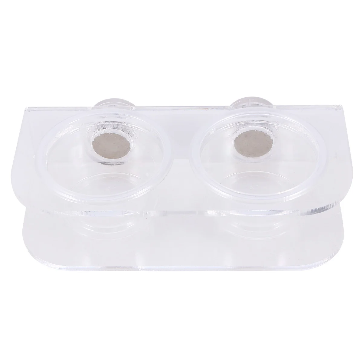 

10pcs Reptile Feeding Bowl Acrylic Plastic Food Water Dish For Small Reptiles Tortoise Lizard Frog Terrapin Pet Supplies Magnet