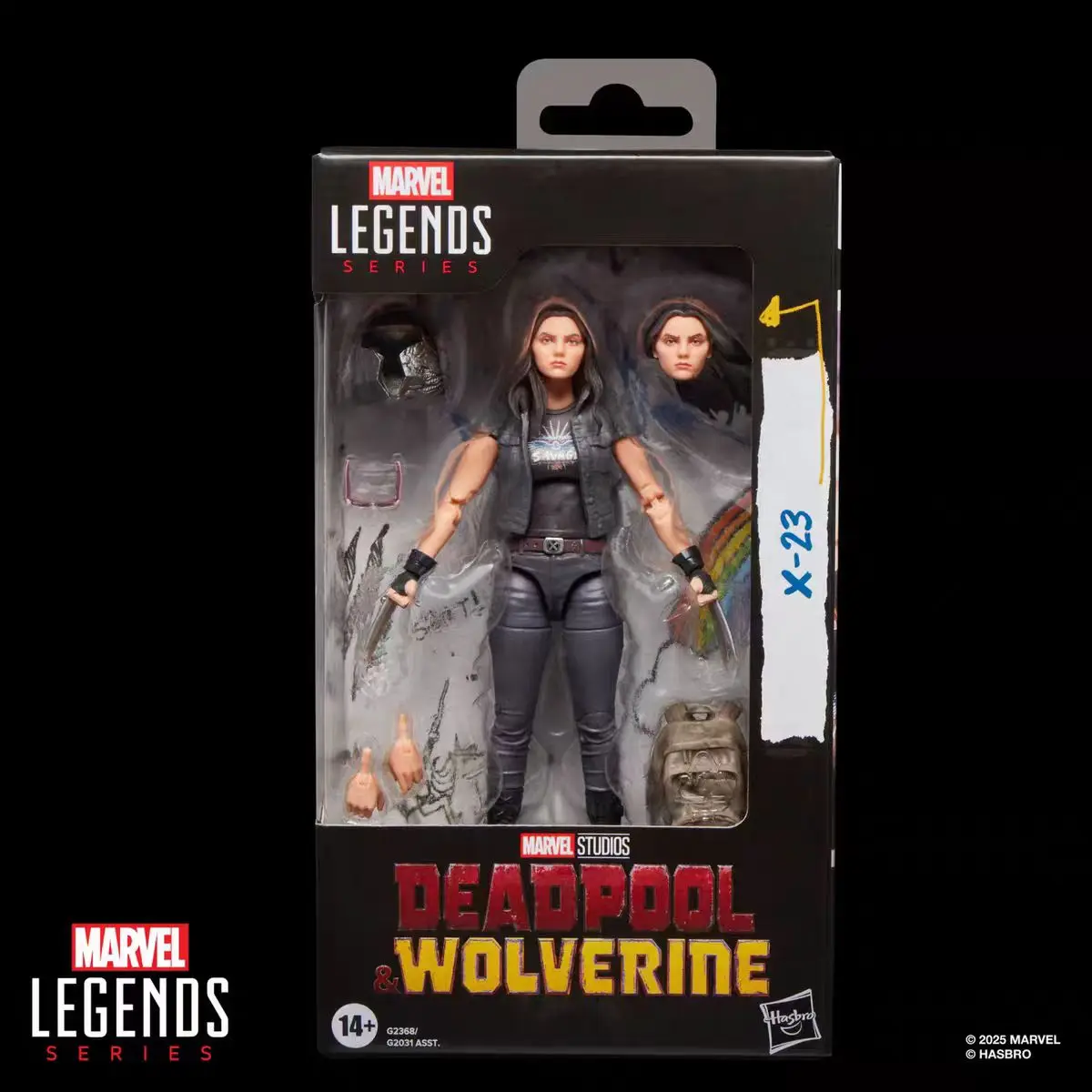 Originele Hasbro Marvel DEADPOOL/CASSANDRA NOVA/COWBOYPOOL/X-23/BLADE/WOLOVRINE (BRUIN PAK)/WOLOVRINE Anime Figuur Speelgoed