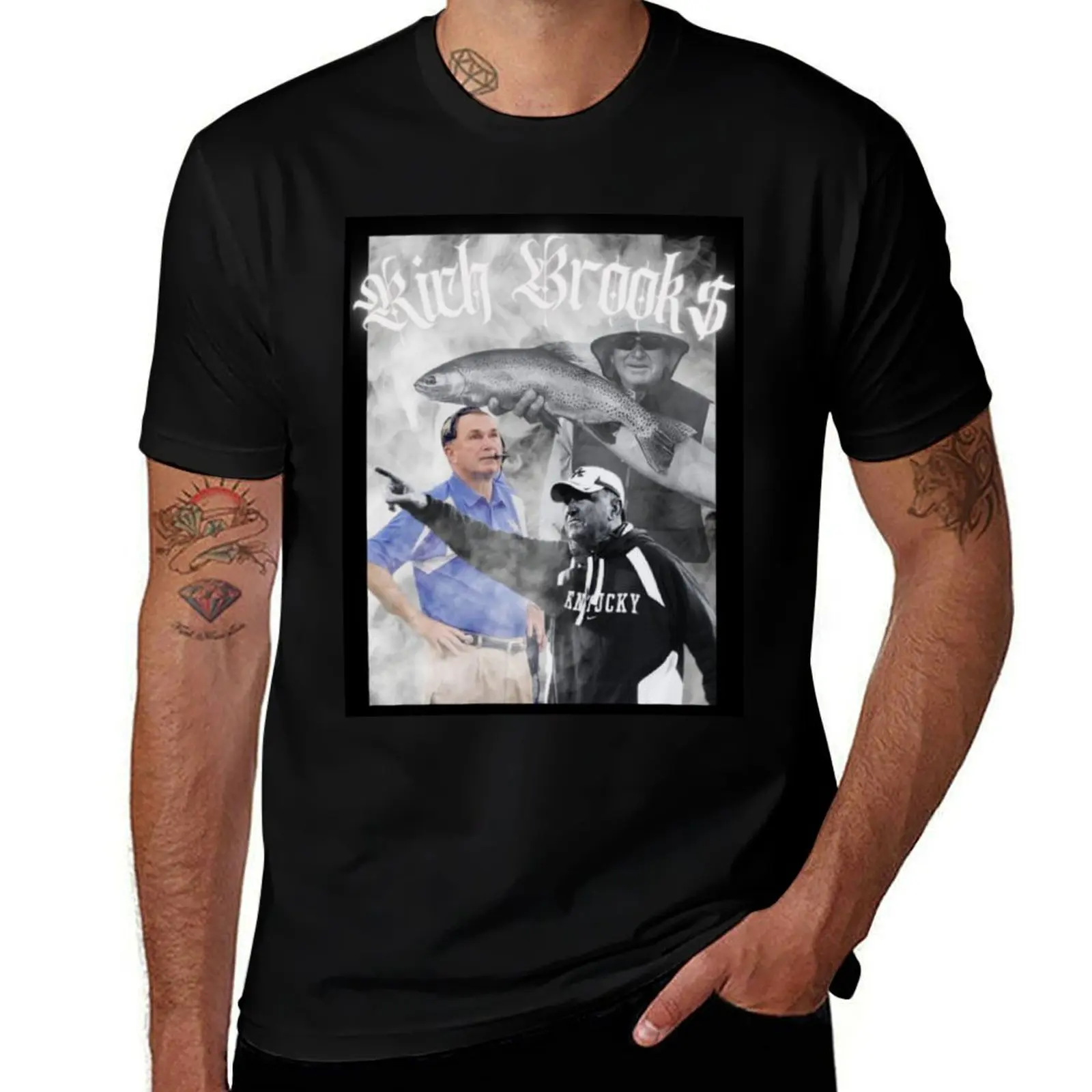 Football Papaw - Rich Brooks T-Shirt t shirts for man slim fit T-Shirt
