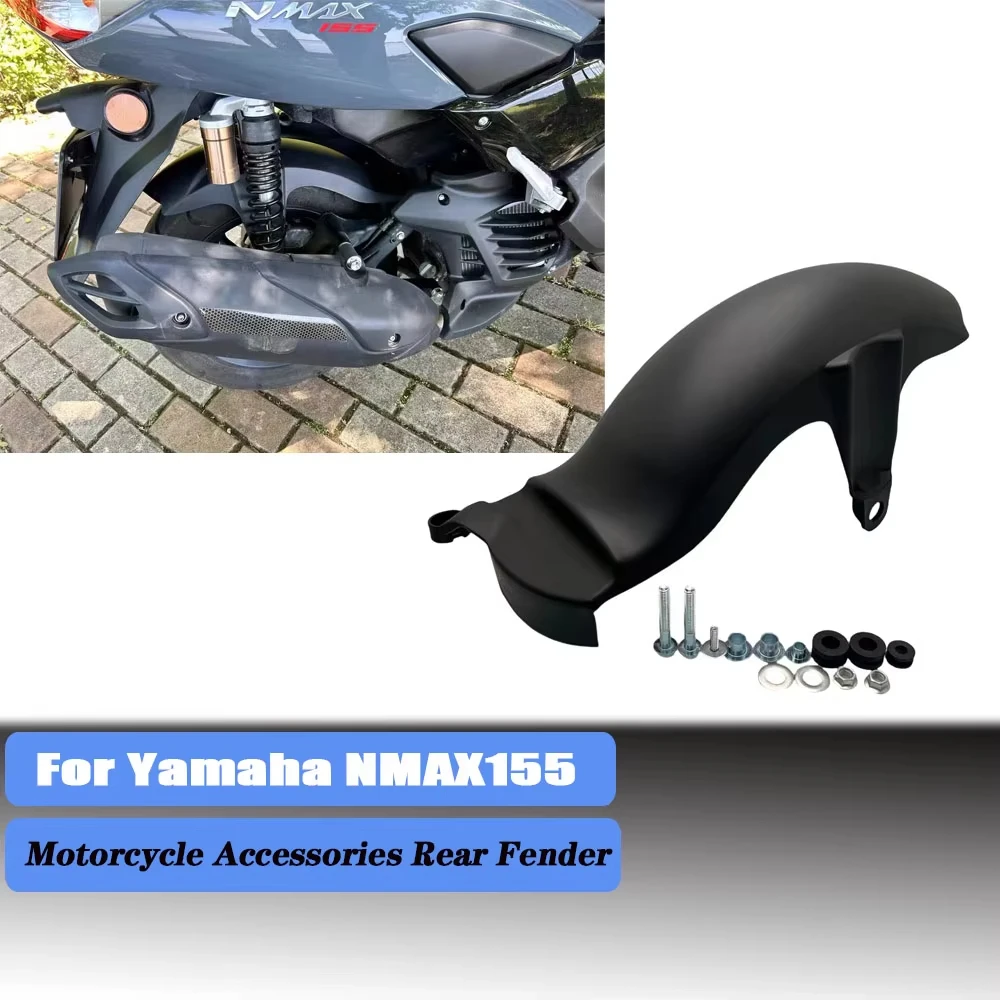 

Motorcycle Accessories For Yamaha NMAX155 Nmax 155 2020-2024 Rear Fender Mudguard Mudflap Guard Cover
