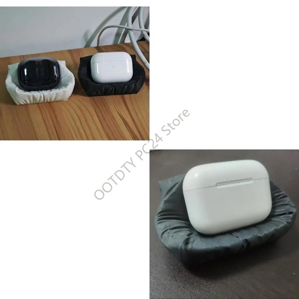 H7BA 2025 صندوق تخزين سماعات أذن مطبوع ثلاثي الأبعاد على شكل أريكة لحامل القرون هدية منظمة #1