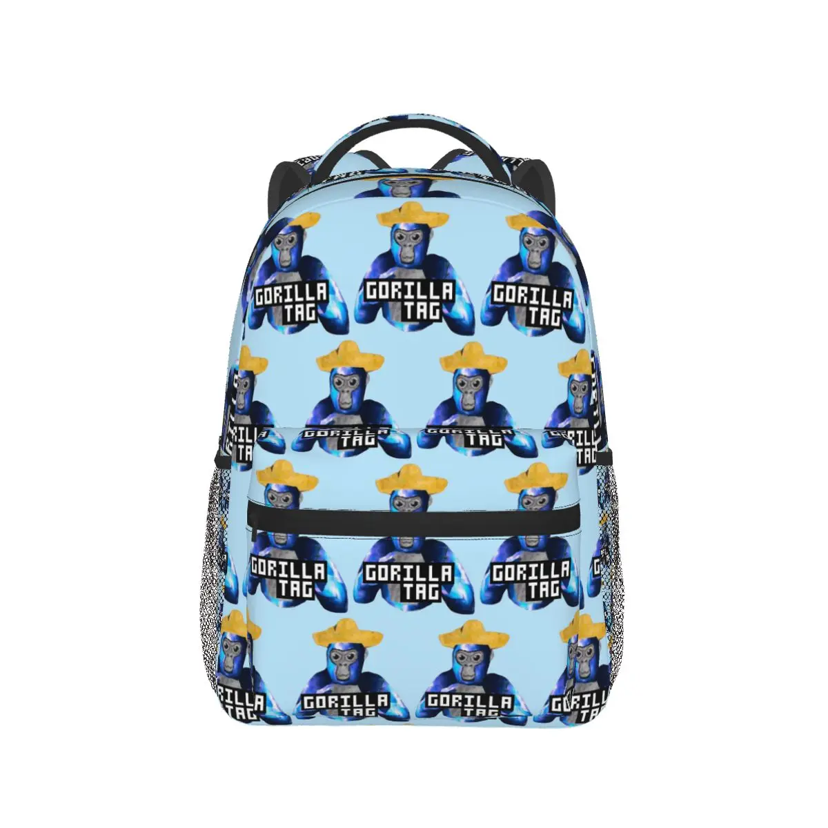 Gorilla Tag Yellow Hat Gorilla Tag Merch Backpack Hot Sale Daypack Large Capacity BookBag School Bag Shoulder Bags for Men Women
