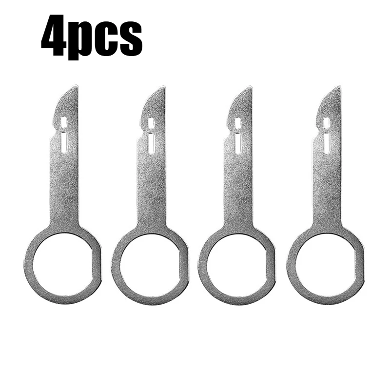 

4PCS Car Radio Removal Tool Stereo Key Useful Radio Stereo Release Removal Install Tool Car Repair Accessories Removal