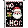Christmas Garden Flag 12x18 Inch Santa Cheer Yard Decor jjp