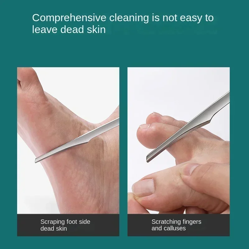 High Quality Foot Scraper Toe Nail Dead Skin Remover Feet Pedicure Knife Heel Scraper File Manicure Accessories Foot Care Tools