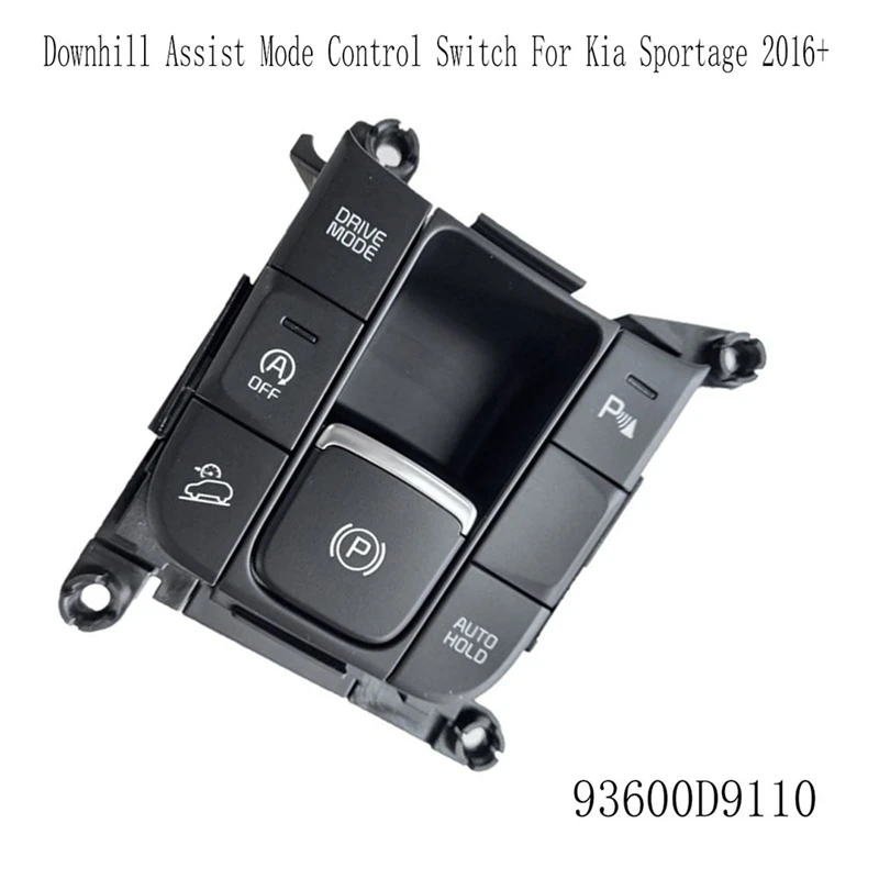 93600D9110 Electronic Handbrake Switch Downhill Assist Mode Control Switch For Kia Sportage 2016+