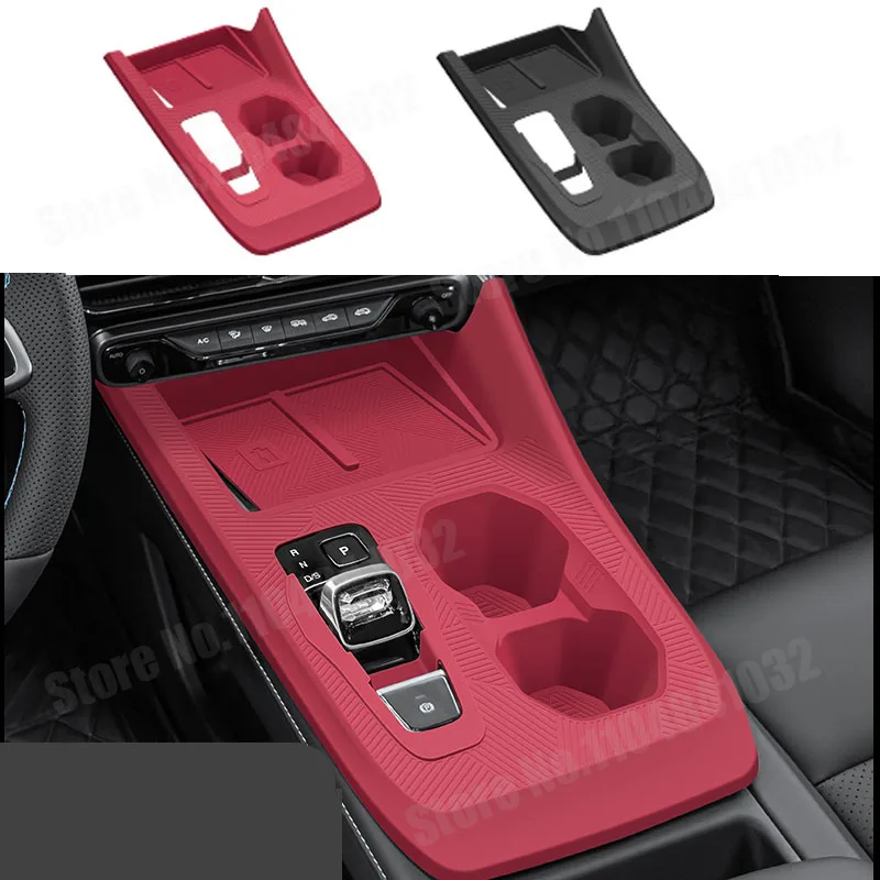 

Silicone Storage Box for GAC Trumpchi GS3 2023 2024 2025 Center Console Under Storage Compartment Modification Accessories