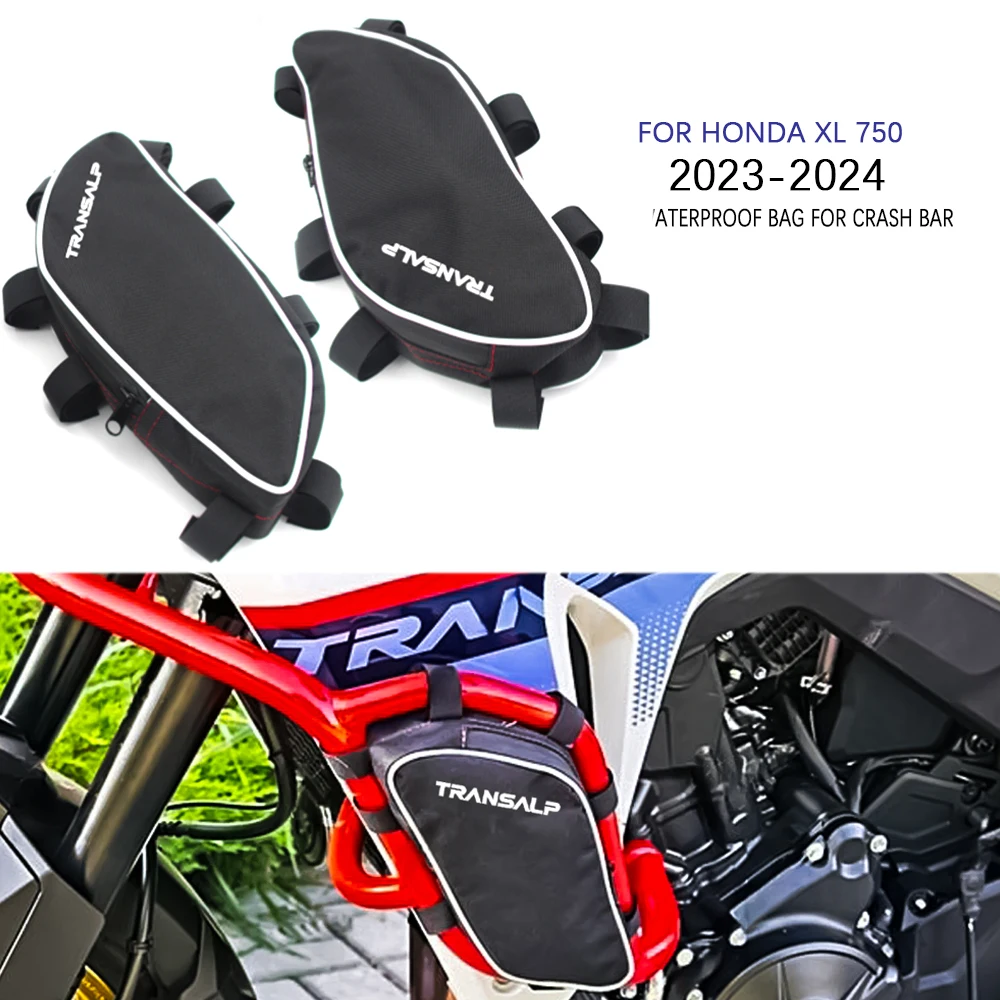 

XL750 For Honda XL 750Transalp Transalp New Motorcycle Frame Crash Bars Waterproof Bag Original Bumper Repair Tool Placement Bag