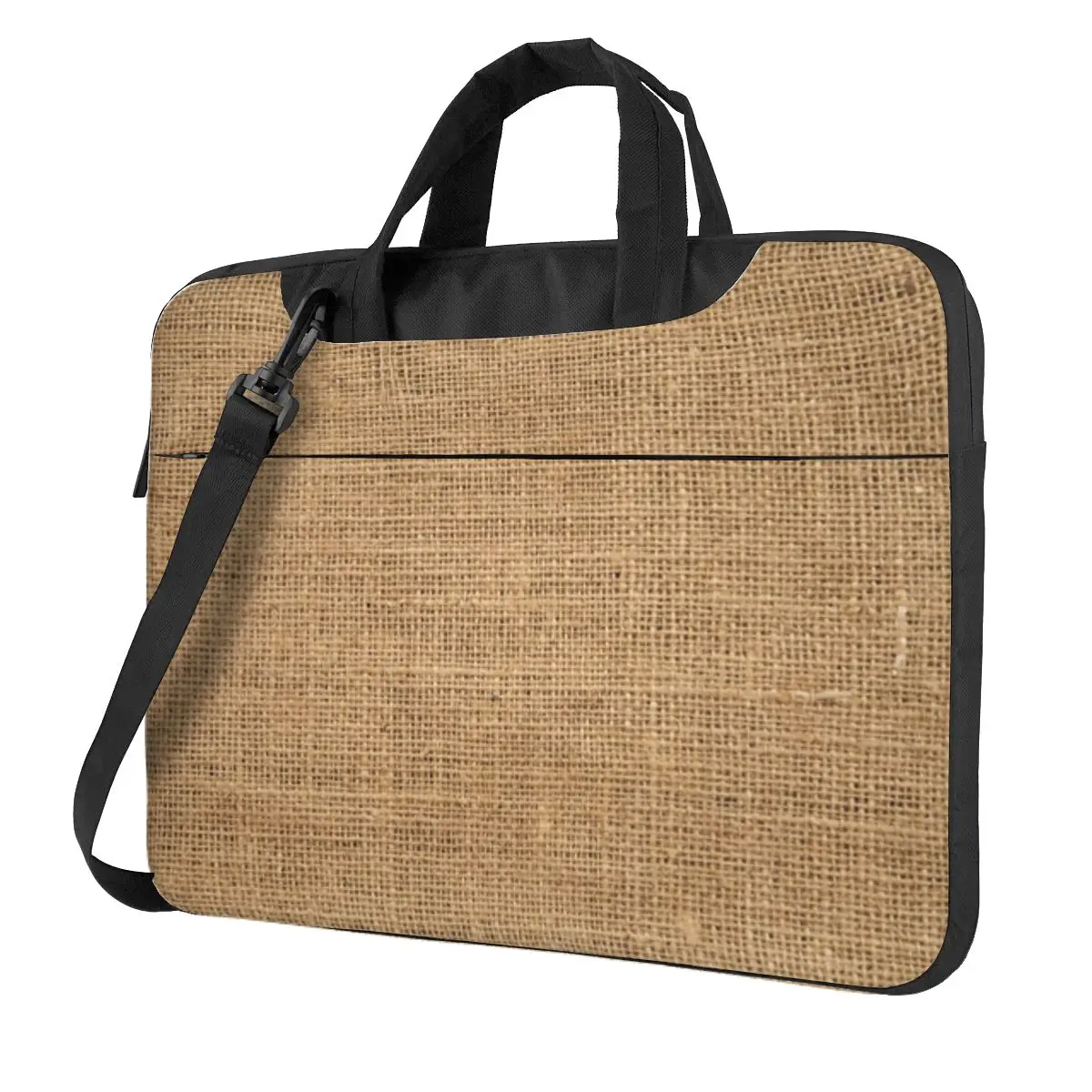 

Braided Rattan Wood Wicker Crossbody Laptop Bag Case Computer Bag 13 14 15.6 Inch Notebook Pouch for Macbook Pro Lenovo