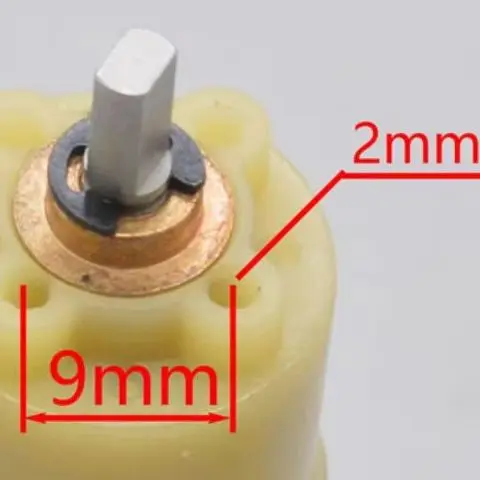 Mini DC Planetary Gear Motor 130 Carbon Brush 3-Layer Gear 12V 38RPM 18V 57RPM 0.05A Gear Reduction Motor for Transmission DIY
