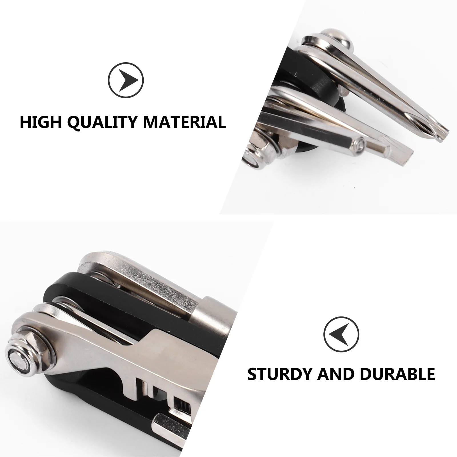 

1Pcs Multifunctional Combination Tool Premium Portable Bike Wrench for Bicycle Repair Outdoor Maintenance Household Use