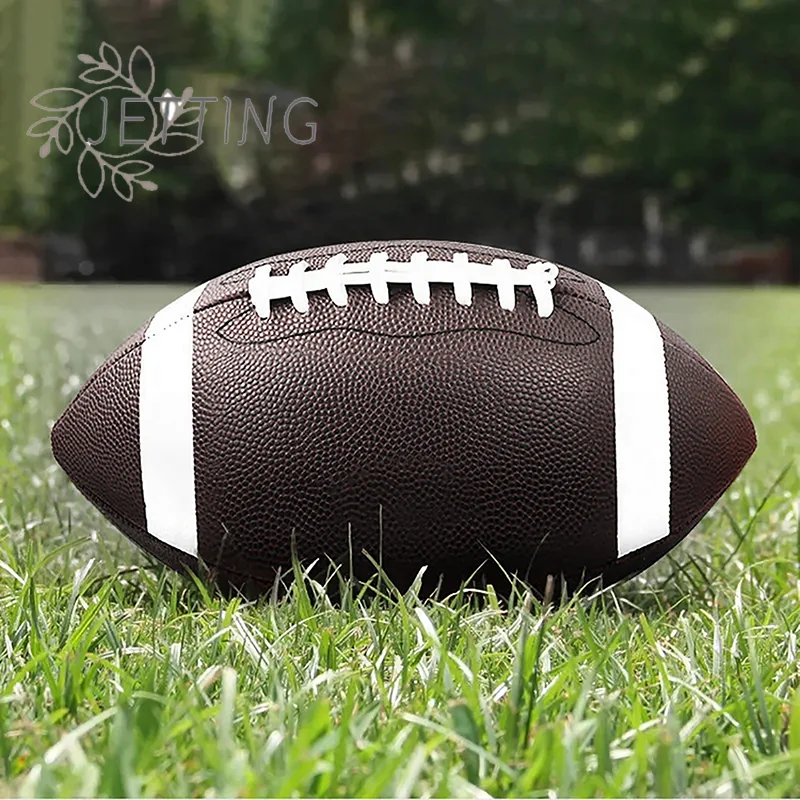 

(SMTGDP11)American Football Soccer Rugby Association Footy Ball Standard Size 8.5inch Sport Football For Men Women Children