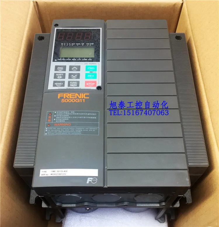 Fuji Variable Frequency Drive FRN5.5G11S-4CX 5.5KW 380V New Original Japanese Quality Assured in Stock