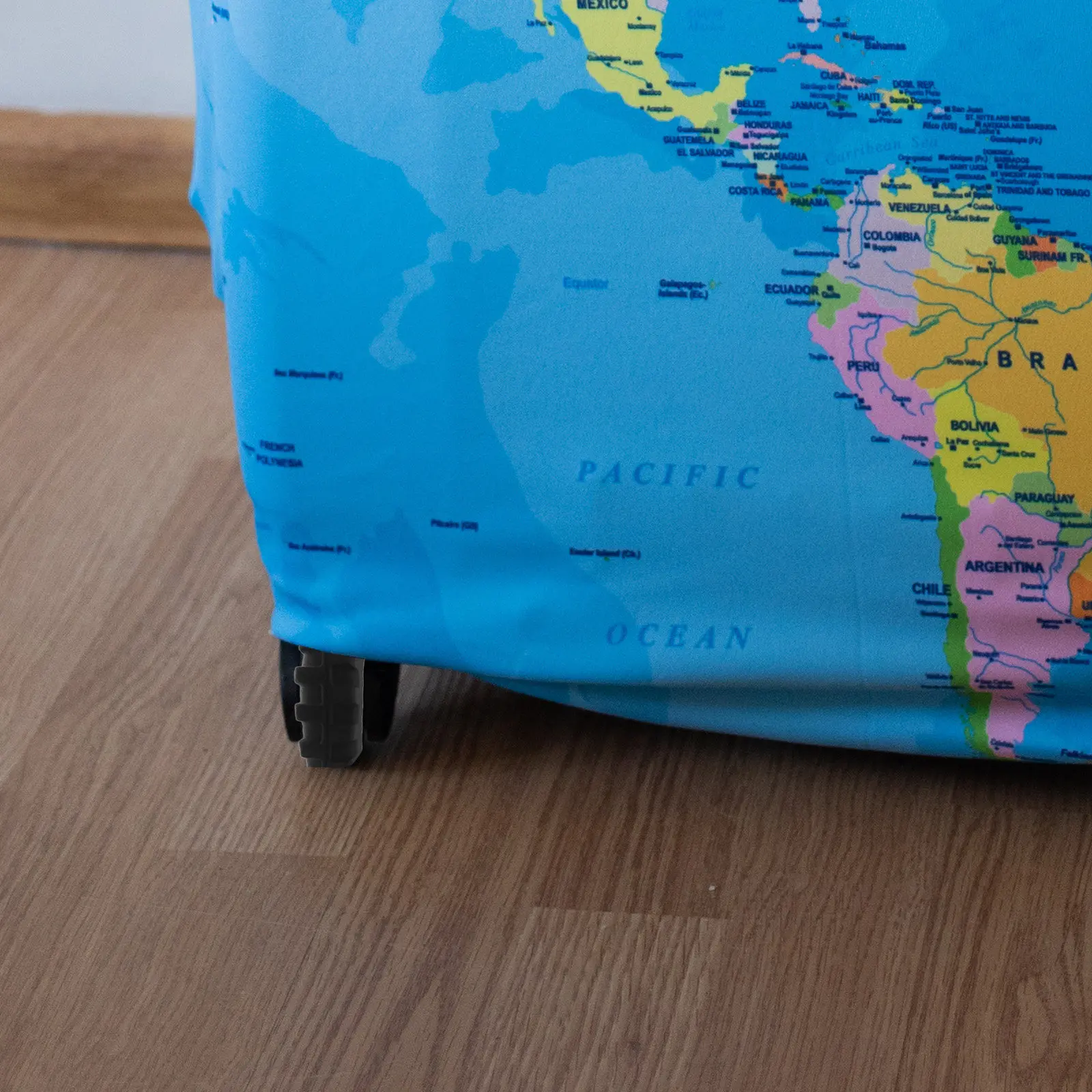 

8Pcs Silicone Suitcase Wheel Covers Luggage Feet Protectors for Hardwood Floors Noise Reduction Scratch Protection Travel