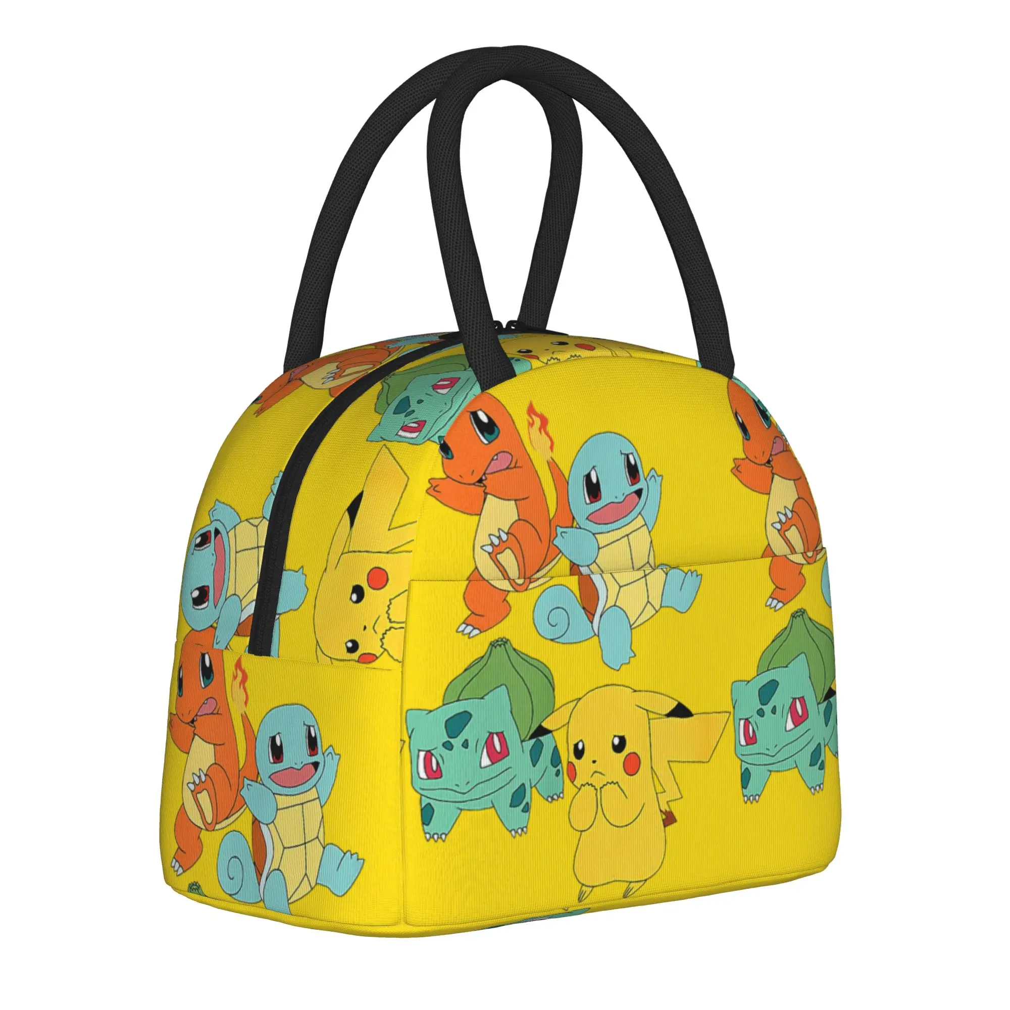 bolsas-termicas-portateis-reutilizaveis-pokemon-fun-group-para-almoco-lancheira-praia-e-piquenique