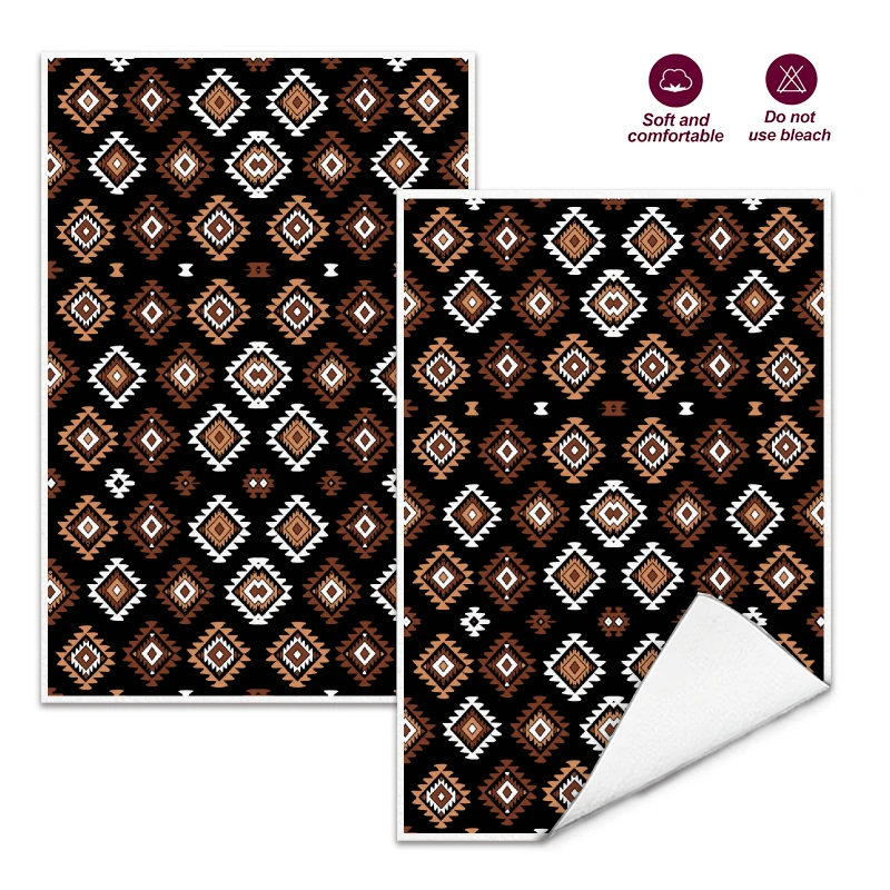 Kitchen Baking Necessities - 2 Buah, Handuk Dapur Bermotif Berlian