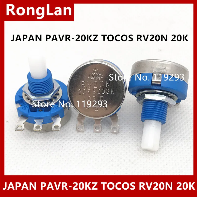 

[BELLA] Japan Oriental drive potentiometer PAVR-20KZ TOCOS RV20N 20S B203K 20K potentiometer imports--5pcs/lot