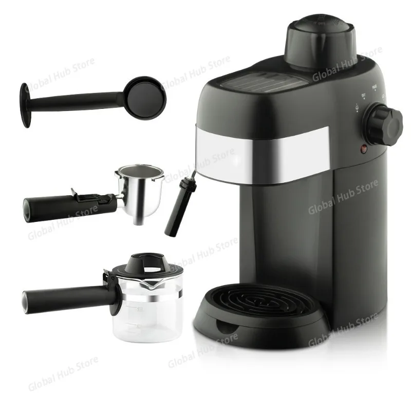 European and British Standard Household Small Semi-automatic High-pressure Steam Milk Foam Office Italian Coffee Machine