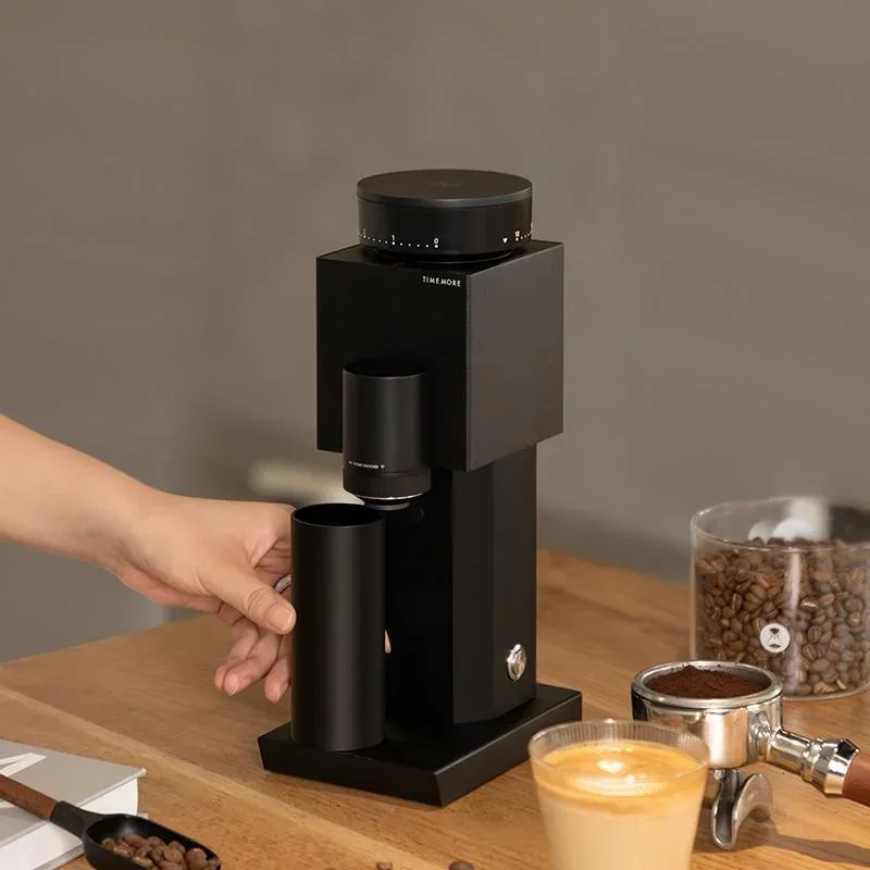 TIMEMORE Bricks 01S Portable Coffee Bean Grinder Compact Hand-Brewed Espresso Maker Specialty Coffee Brewing Tool Italian Style