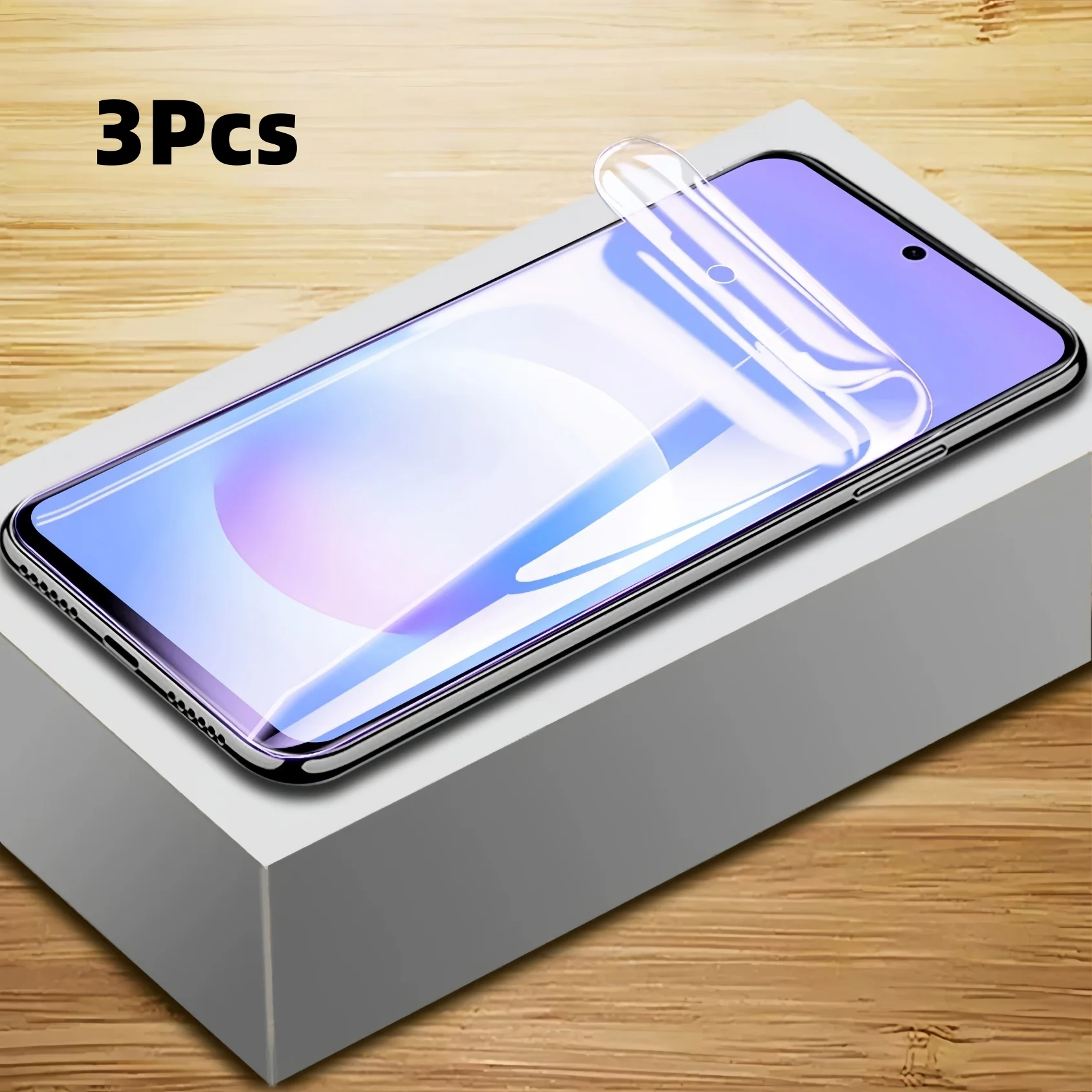 3 Pack Flexible Hydrogel Film for Samsung Galaxy A07/A06/A05S/A05 Screen Protector[NOT GLASS]Scratch Resistant, Self-Healing