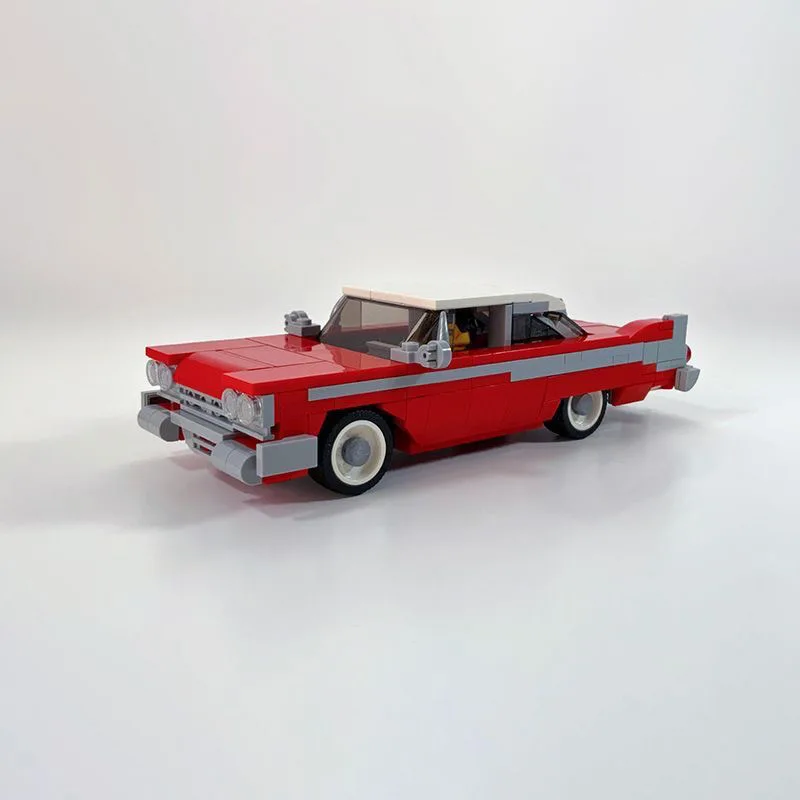 

345PCS MOC Technical Christine-1958 Fury Speed Cars Building Blocks Toys Modular Technology Desktop Ornament