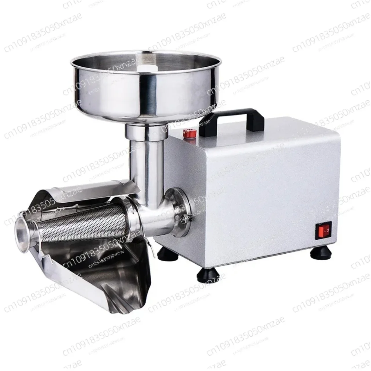 

Electric Fruit Press Strainer Machine 90-160Kg/h Commercial Food Strainer Sauce Maker Stainless Steel Tomato Milling Tool