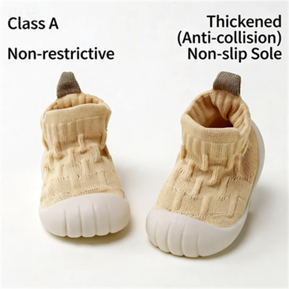 

Детские туфли для малышей с мягкой подошвой, слипоны для детей на весну и осень, нескользящие и ударопрочные домашние туфли для младенцев