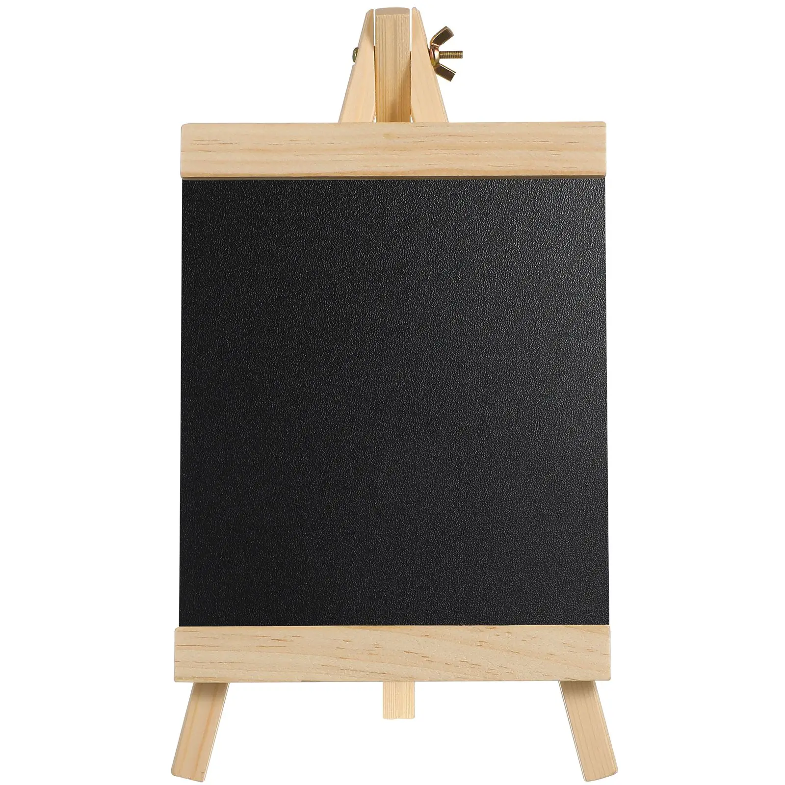 

Mini Whiteboard 16x29cm Message Blackboard Decoration Tabletop Sign Wooden Chalkboard Standing Display Wedding Menu Board