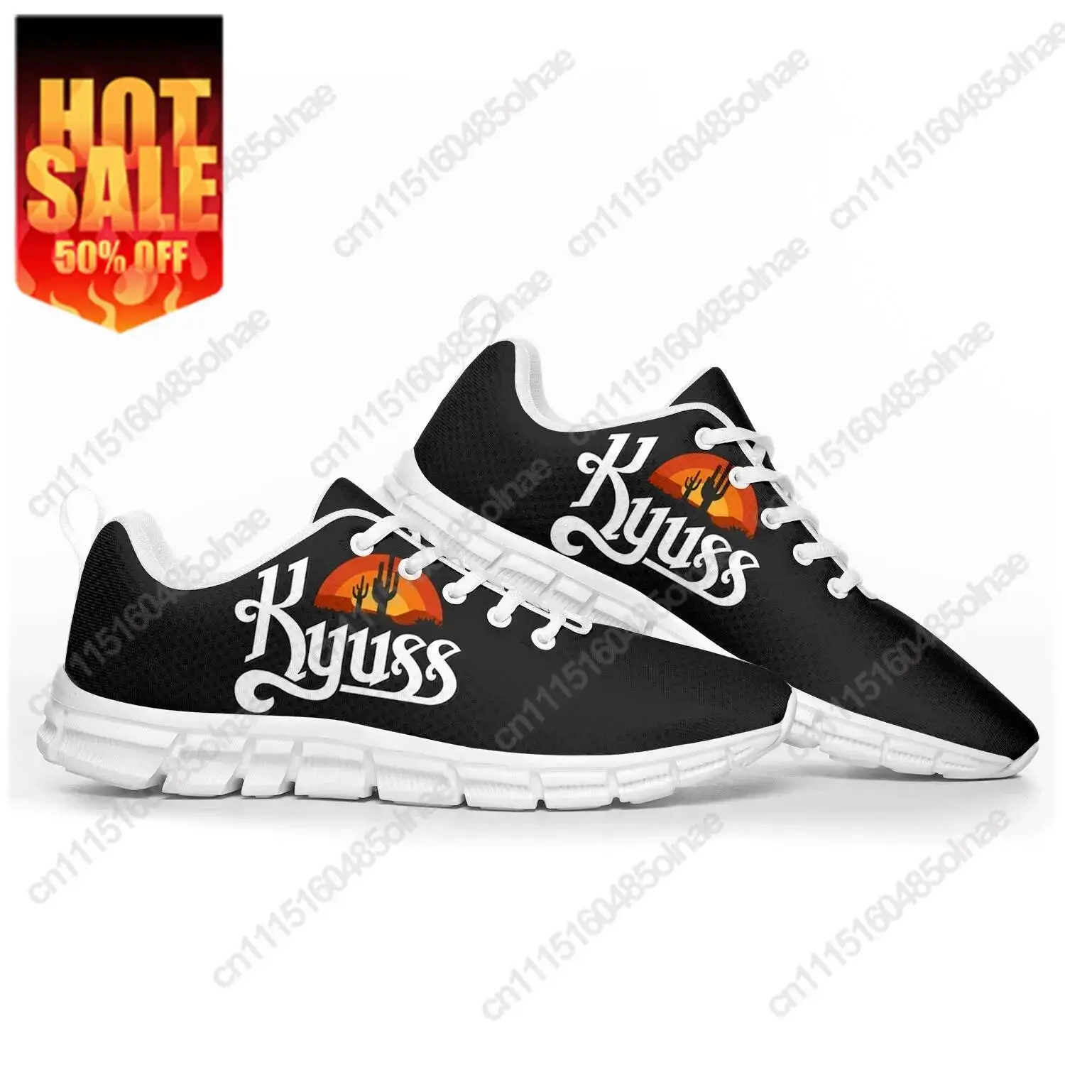 Kyuss Metal Rock Band Pop Sports Shoes Mens Womens  Sneakers Casual Custom Couple Shoes White
