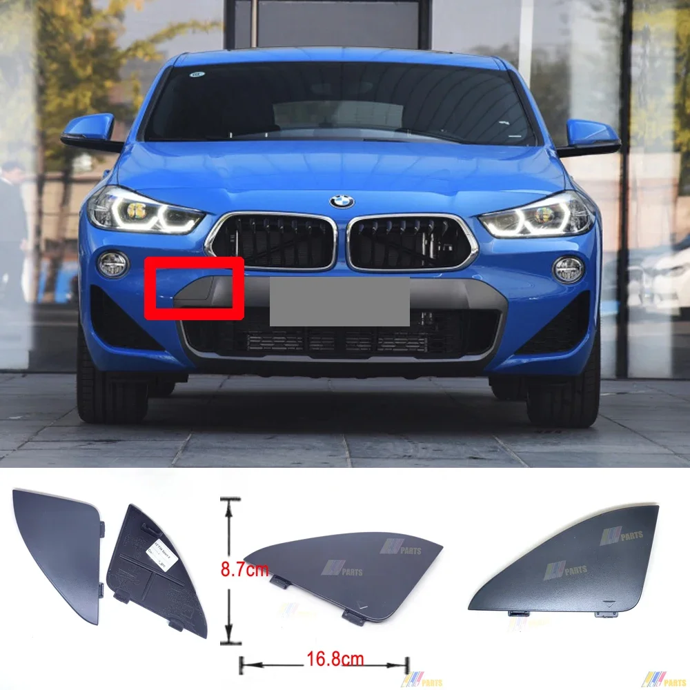 Fit 18-21 BMW X2 F39 M-sport X package 16d 18i 20iX 25iX  SAV FRONT TOW COVER 51118072693