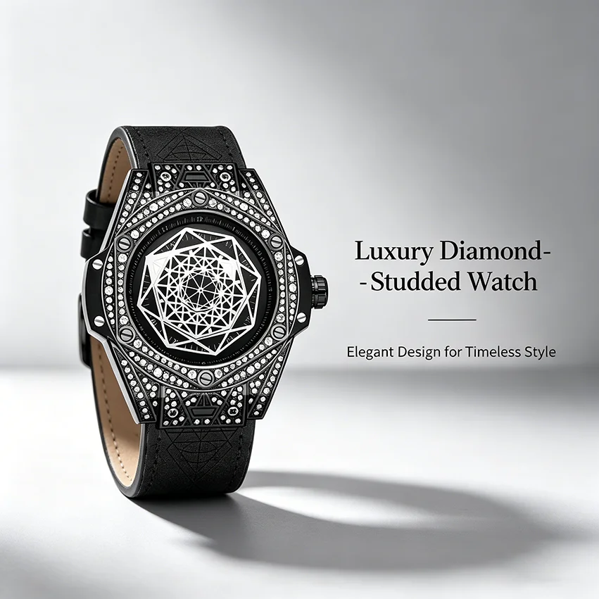 PS New Big Bang Fashion Casual Trendy Waterproof Men\'s Quartz Watch